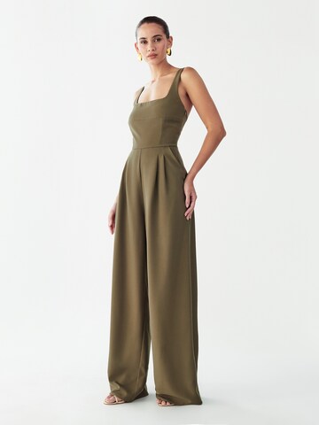 BWLDR Jumpsuit 'CHERIE' i grøn
