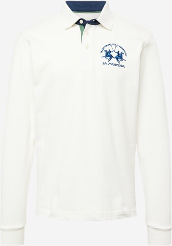 La Martina Shirt in White: front