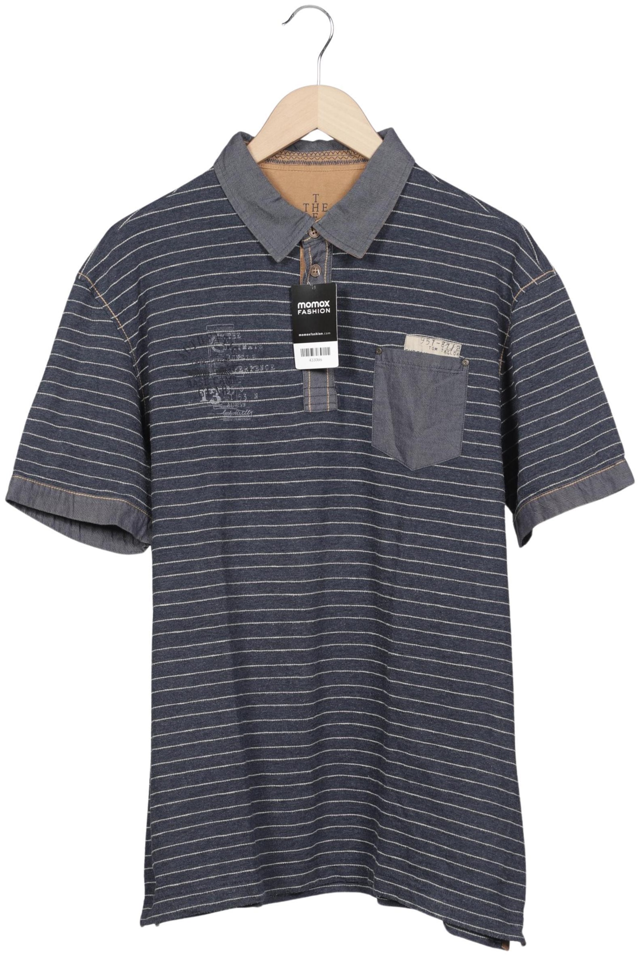 TOM TAILOR Poloshirt XXL in Blau: Vorderseite