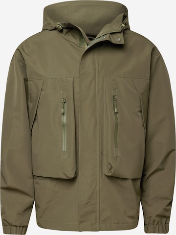 ABOUT YOU Between-Season Jacket 'Joel' in Green: front