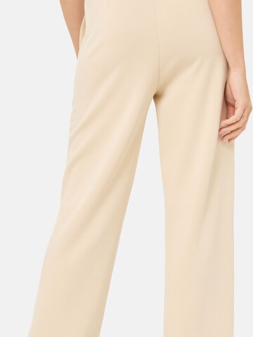 Loosefit Pantalon Tamaris en beige