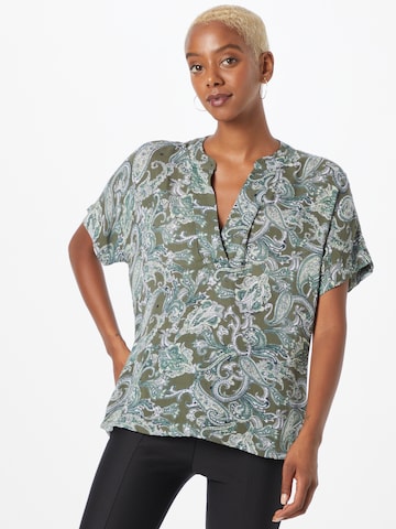 Kaffe Blouse 'Evity Amber' in Green: front