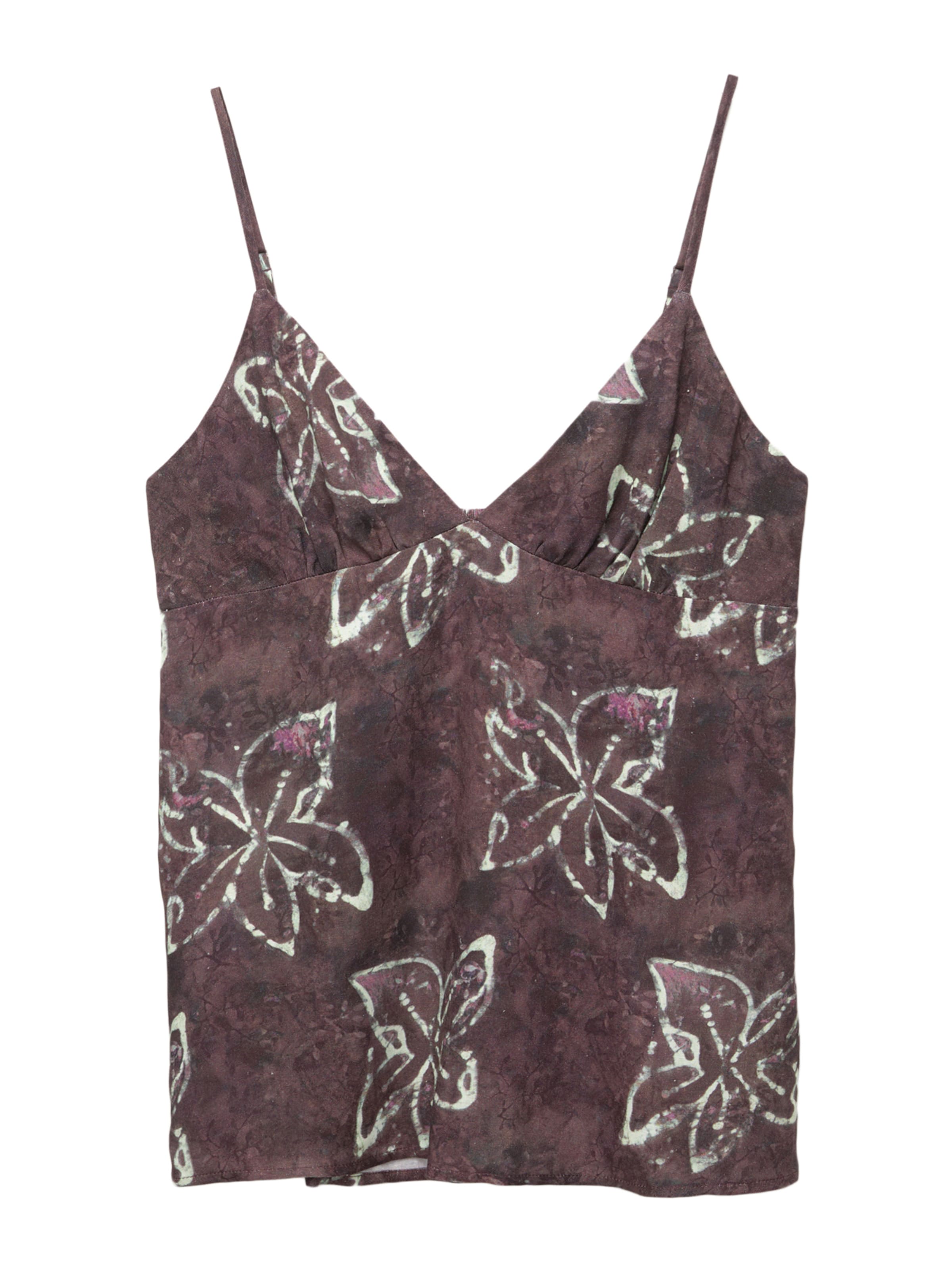 Pull&Bear Top in Purple: front