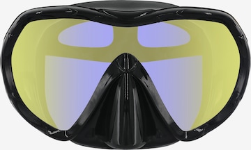 Rezo Taucherbrille 'Huelva' in Schwarz: Vorderseite