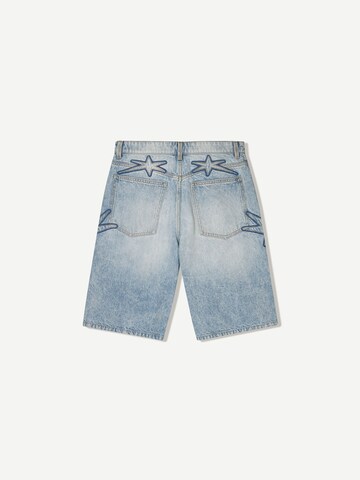 Baggy Jean Bershka en bleu