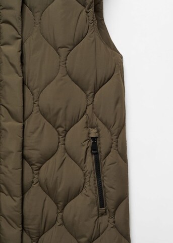 MANGO Bodywarmer 'Borrasca' in Groen