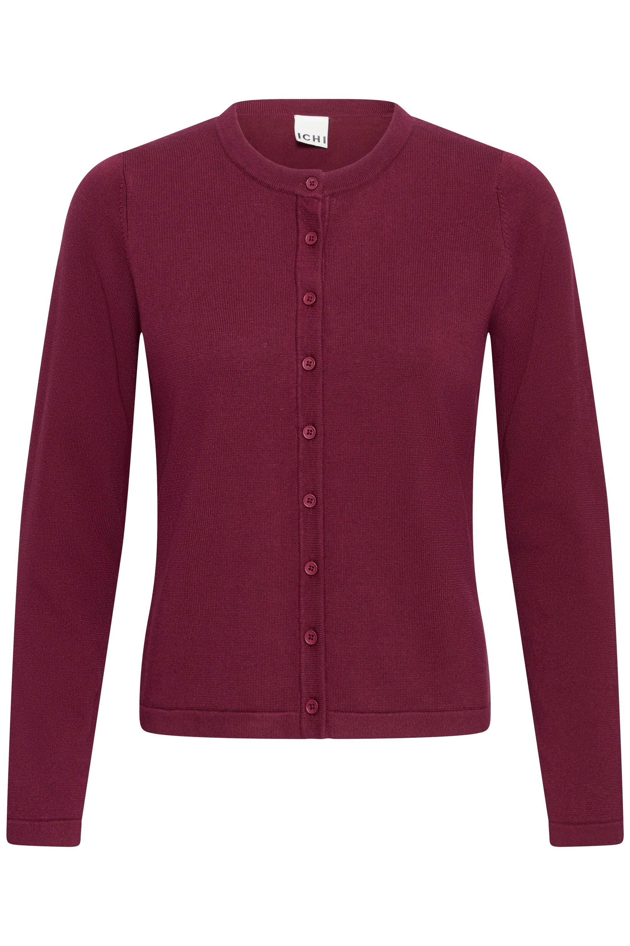 Cardigan 'IHLULS' ICHI en rouge : devant
