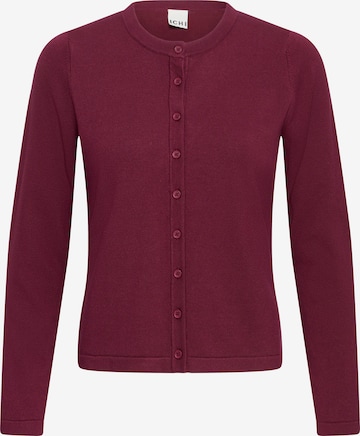 Cardigan 'IHLULS' ICHI en rouge : devant