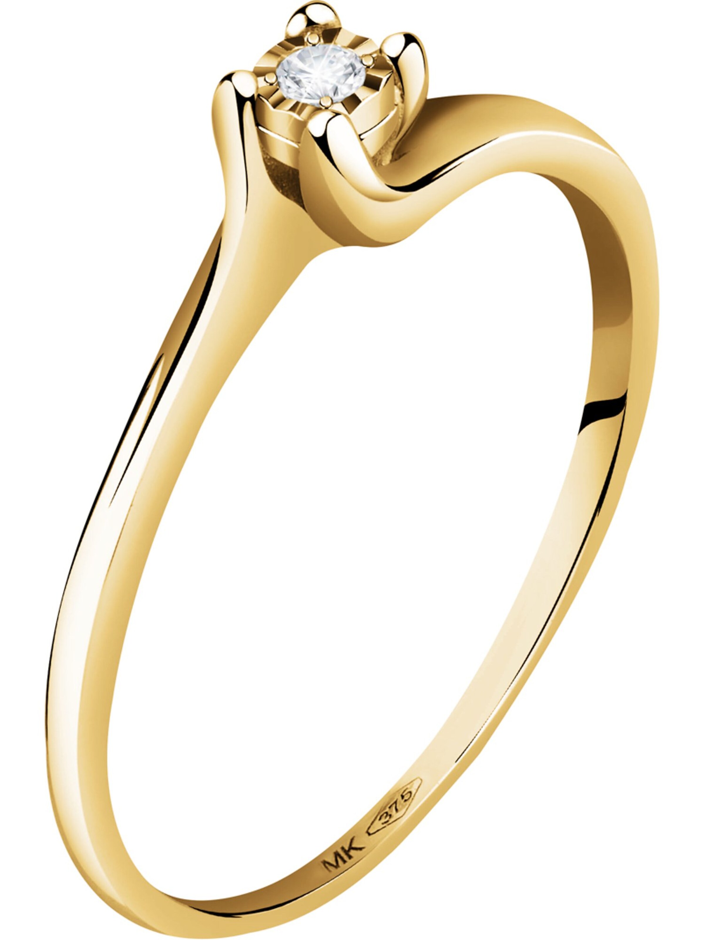CHRIST Ring in Yellow: front