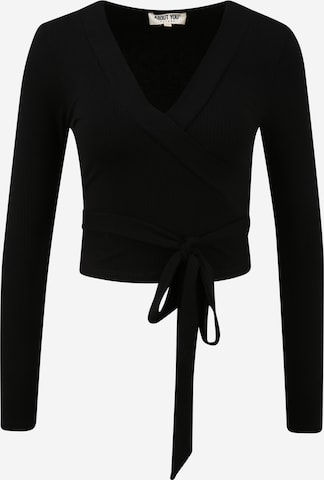 ABOUT YOU Shirt 'Cassia' in Black: front