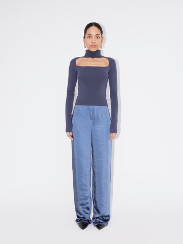 LeGer by Lena Gercke Pullover 'Flores' in Blau