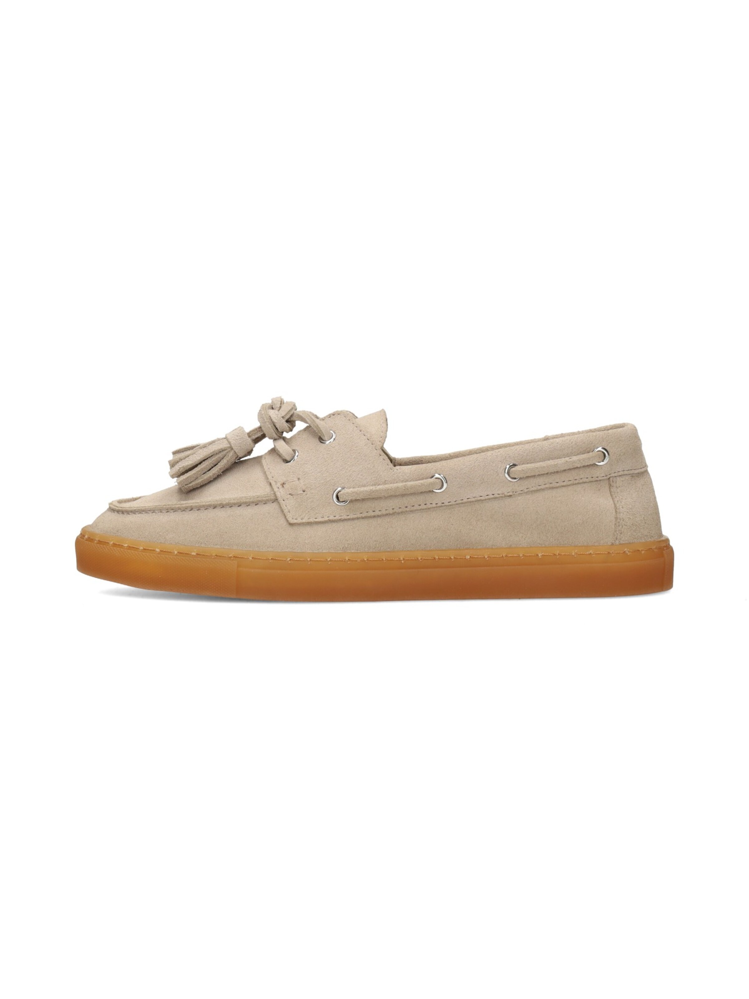 Poelman Moccasins 'Loes' in Beige: front