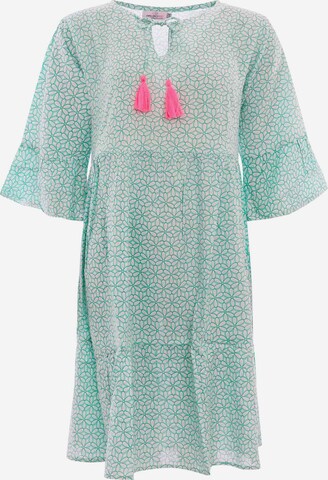 Robe 'Berta' Zwillingsherz en vert : devant