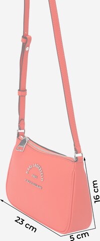 Karl Lagerfeld Crossbody bag in Red