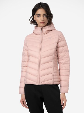 4F Athletic Jacket in Pink: front