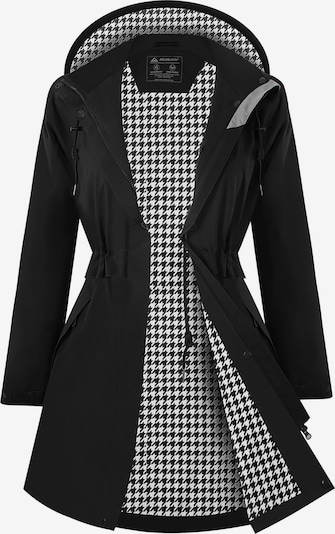ATLASLAVA Outdoorjacke 'regenmantel damen wasserdicht windbreaker Outdoor Jacket' in S in schwarz, Produktansicht
