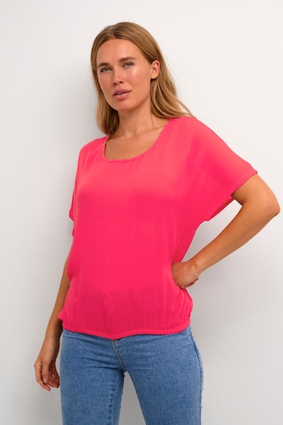 Kaffe Blouse 'Amber Stanley' in Pink: front