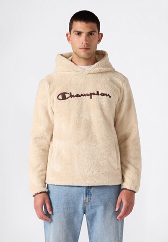 Champion Sweatshirt in Beige: voorkant