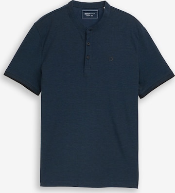 T-Shirt TOM TAILOR DENIM en bleu : devant
