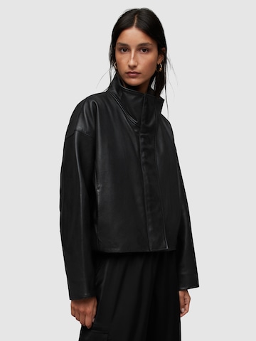 AllSaints Prehodna jakna 'RYDER' | črna barva: sprednja stran
