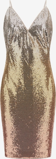 GUESS Kleid in bronze / gold / silber, Produktansicht