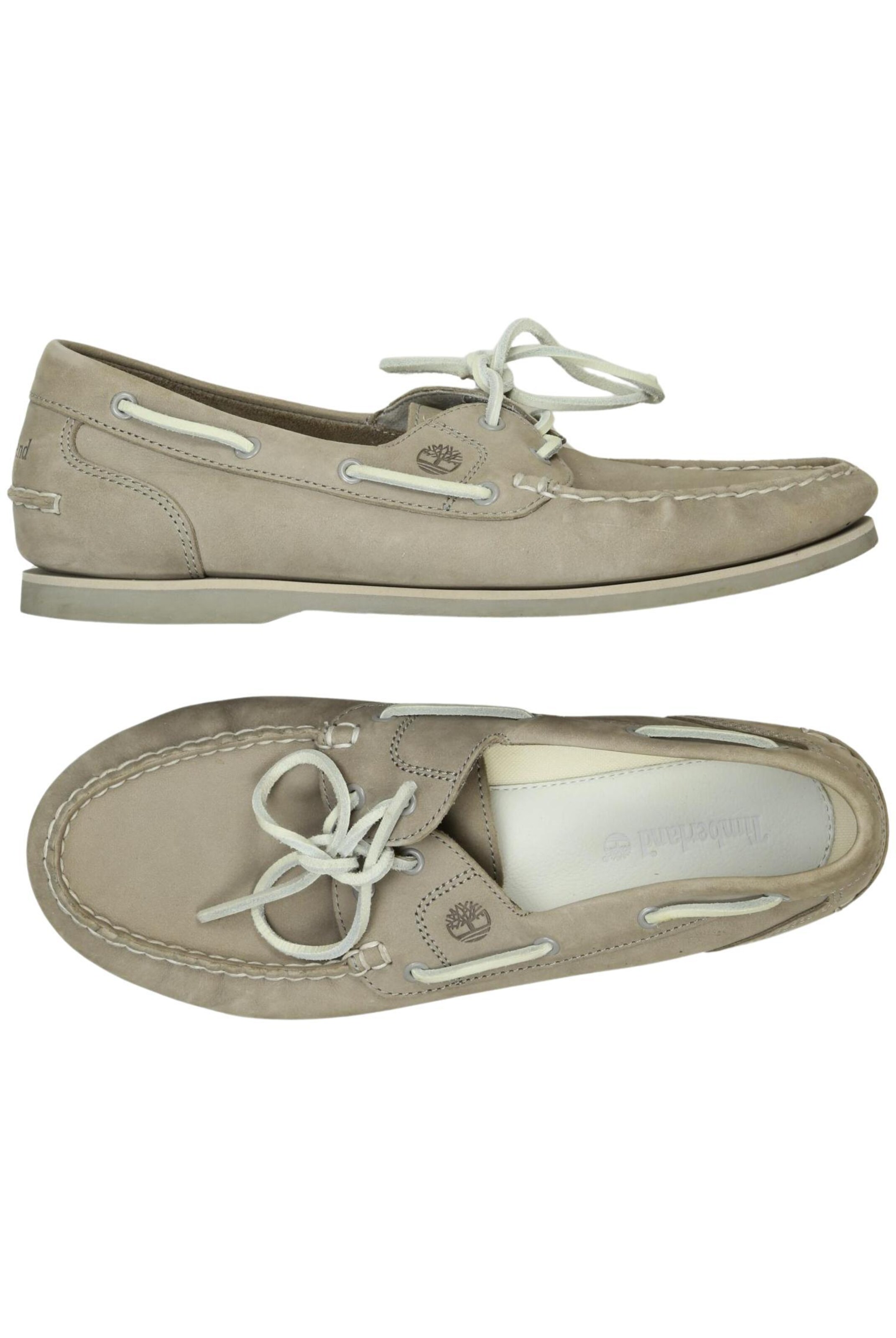 TIMBERLAND Flats & Loafers in 42 in Beige: front