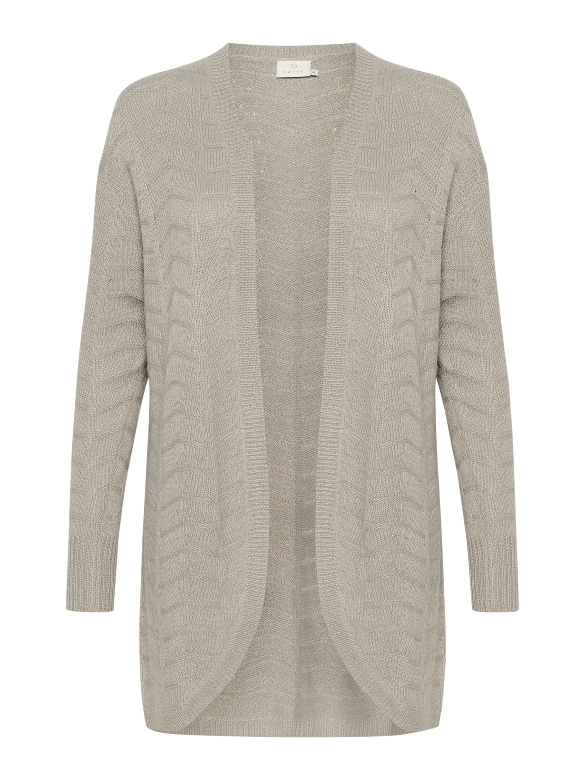 Kaffe Вязаная кофта 'Emria' в Серый: спереди