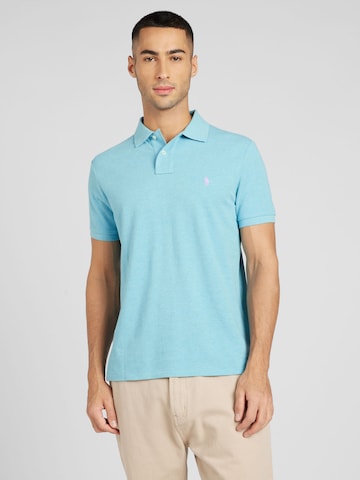 T-Shirt Polo Ralph Lauren en bleu : devant