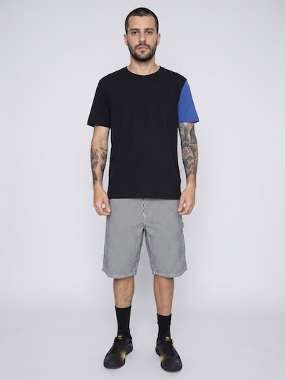 Carhartt WIP Pants 'Mens Single Blue / White Knee Shorts' in 29 in Light grey, Item view