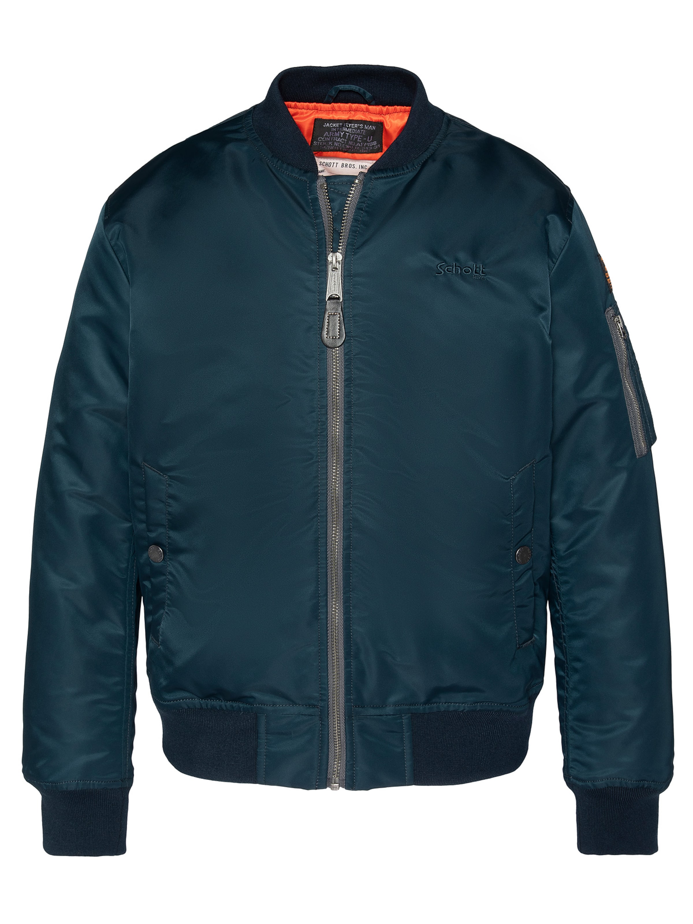 Schott NYC Between-Season Jacket in Blue