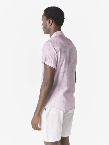 Coupe slim Chemise KOROSHI en rose