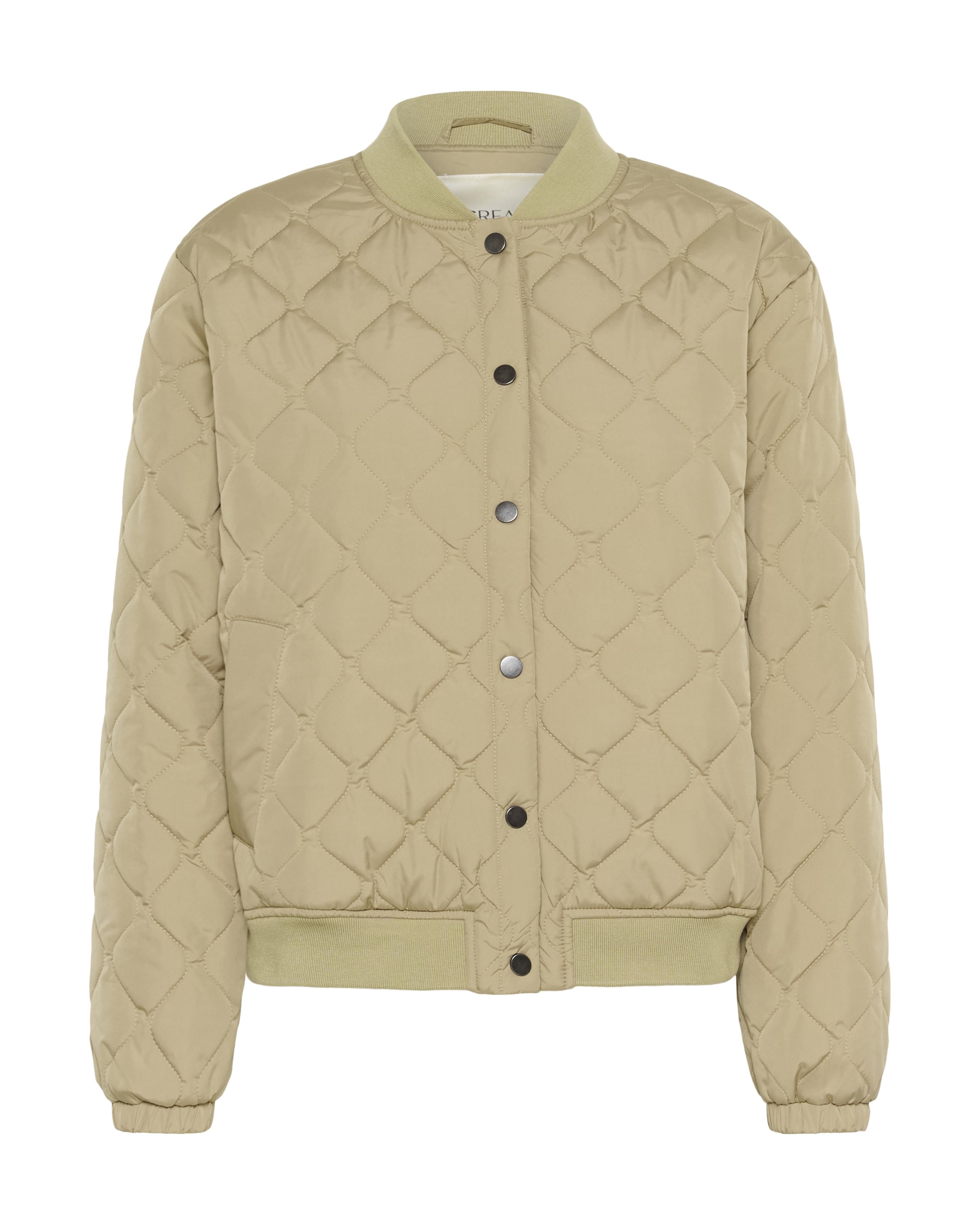 Veste mi-saison 'Arwen' Cream en gris : devant