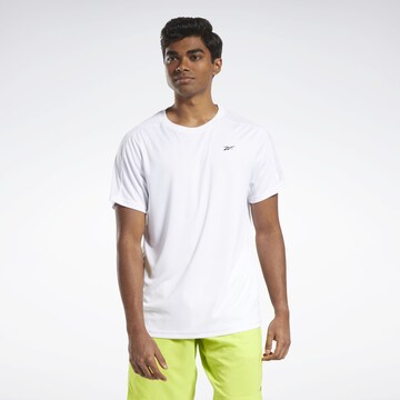 Reebok Functioneel shirt in Wit: voorkant