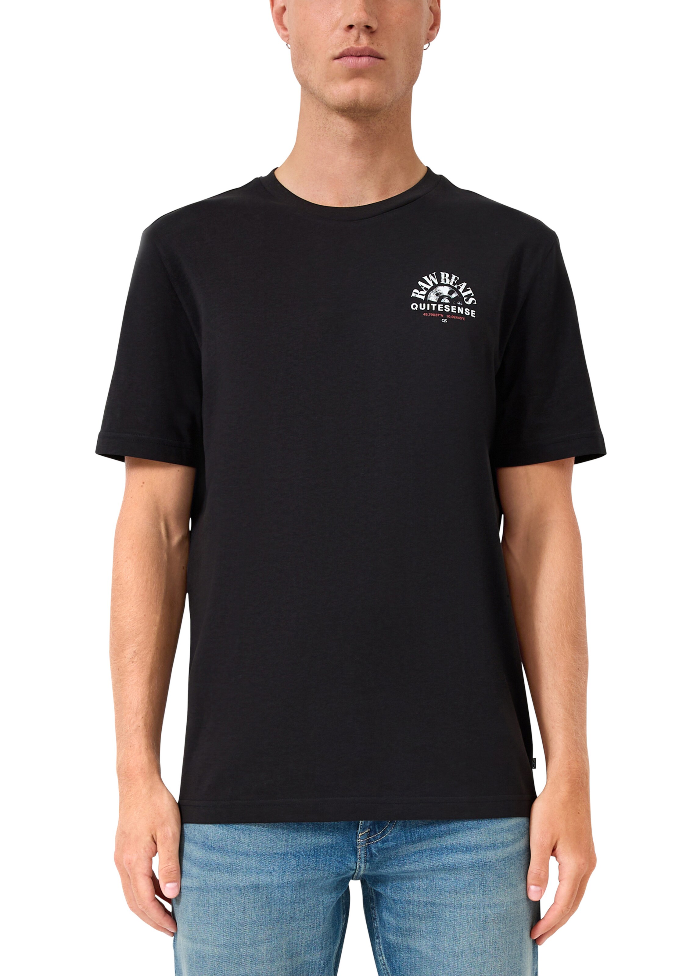 T-Shirt QS en noir