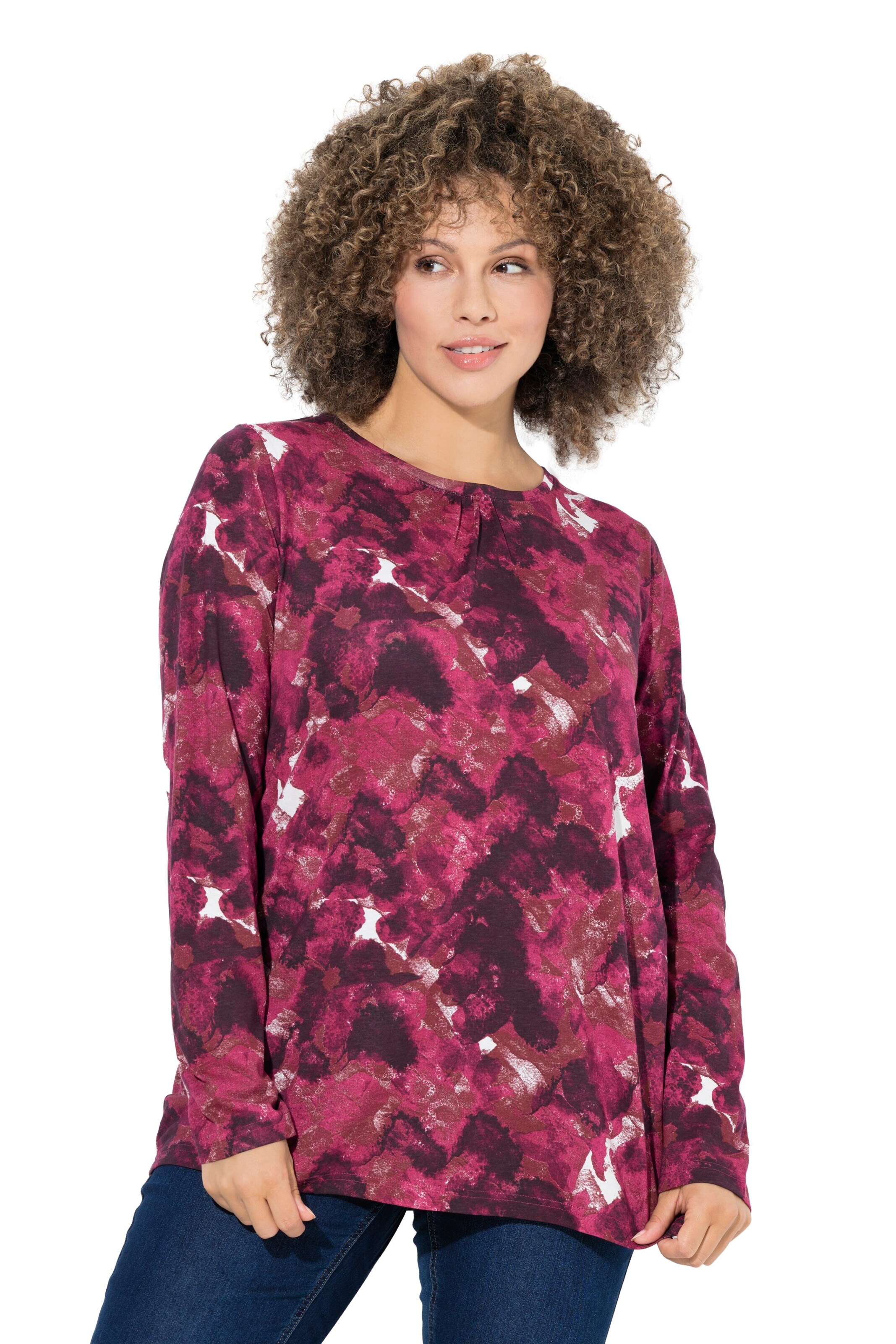 Ulla Popken Shirt in Red: front