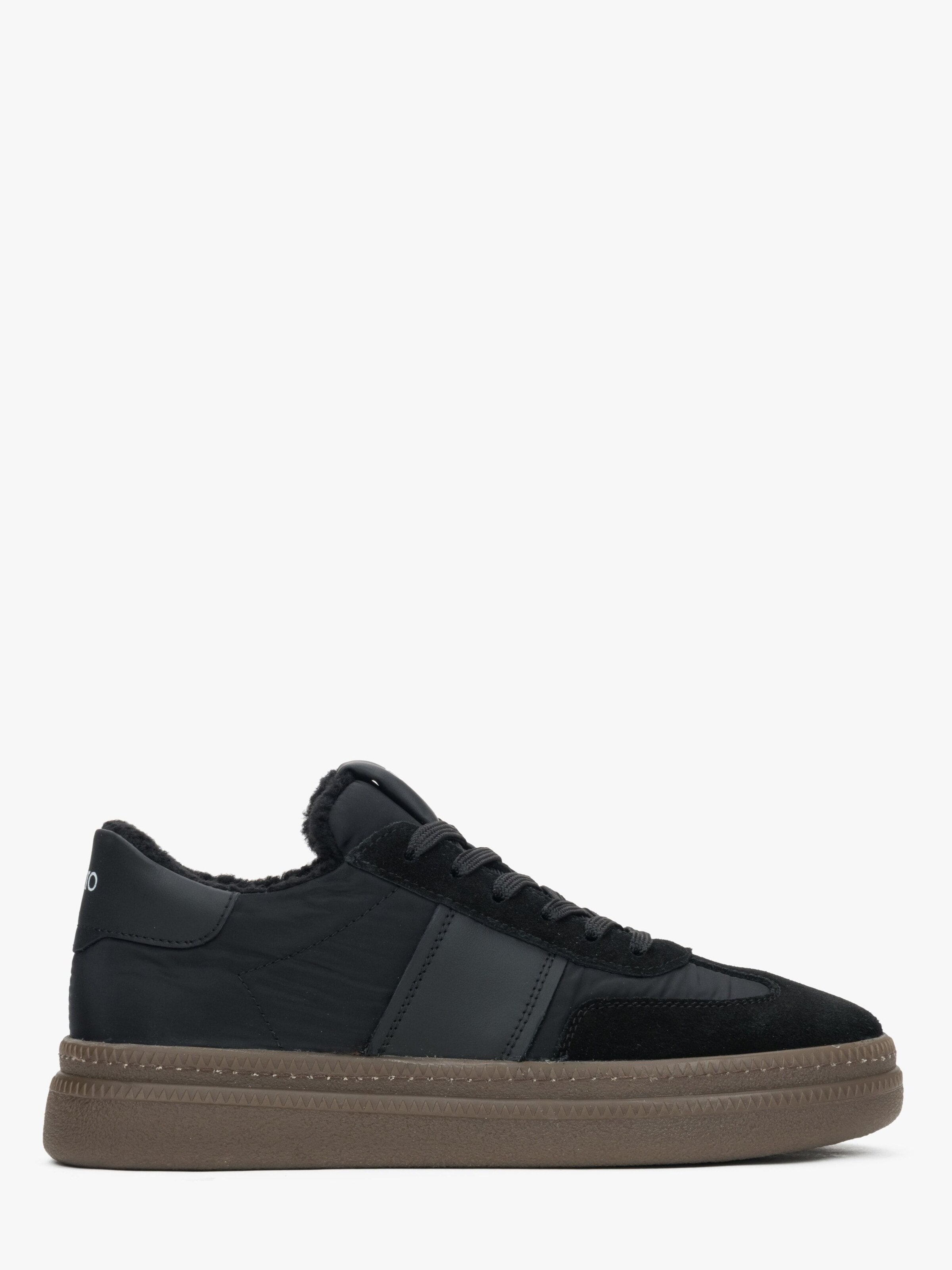 Estro Sneakers laag '09-3299' in Zwart: voorkant