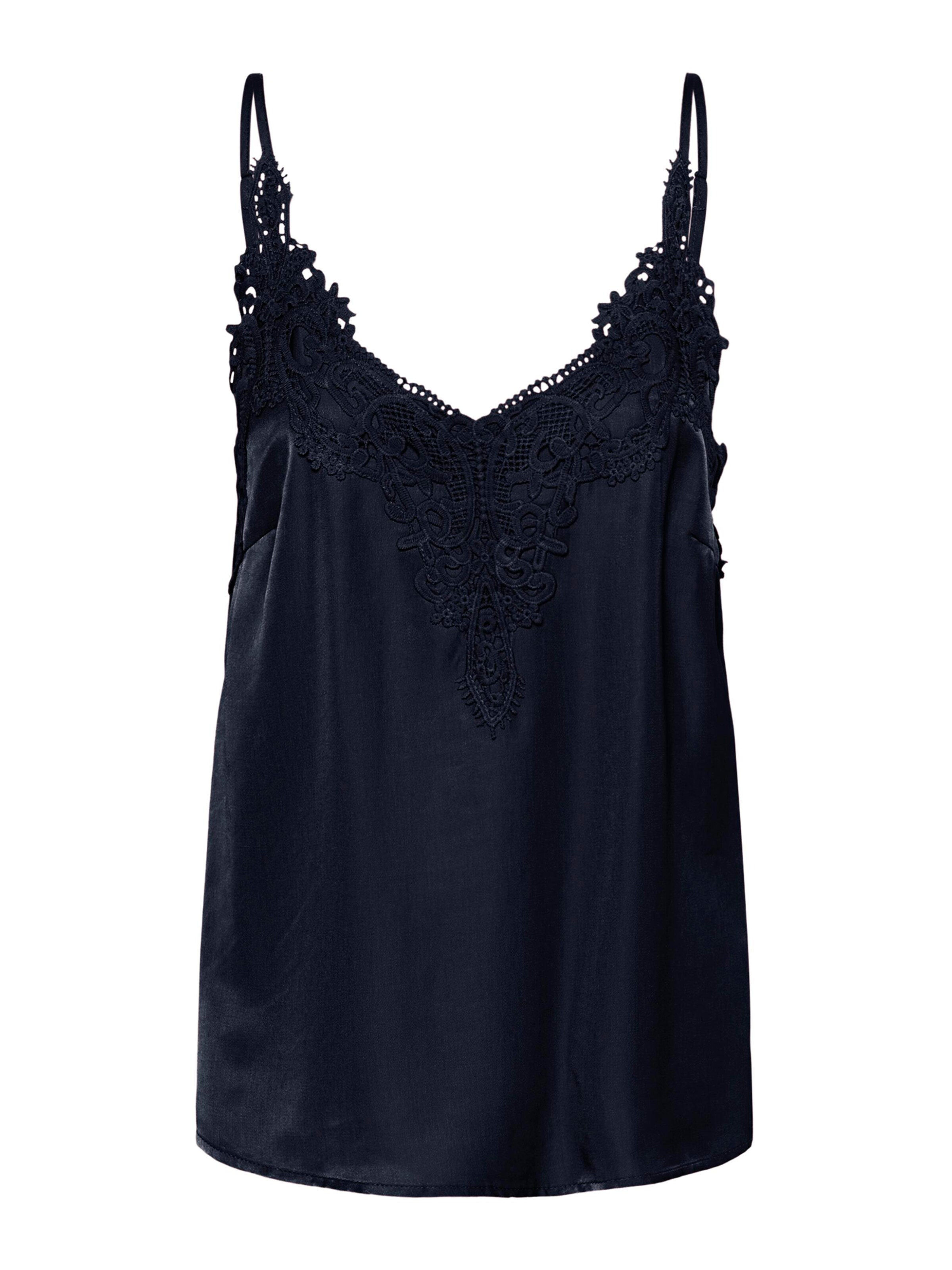 Cream Blusentop 'CRAnna' in Blau: Vorderseite