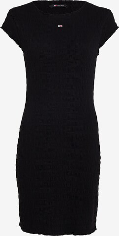 Tommy Jeans Dress 'Essential' in Black: front