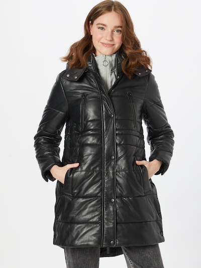 OAKWOOD Winter Coat 'BLITZ' in Black, View model