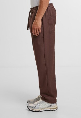Another Cotton Lab Loosefit Broek in Bruin