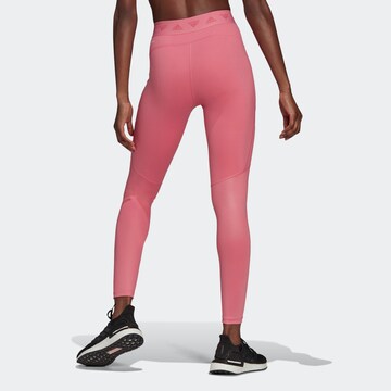 Skinny Pantaloni sport de la ADIDAS SPORTSWEAR pe roz