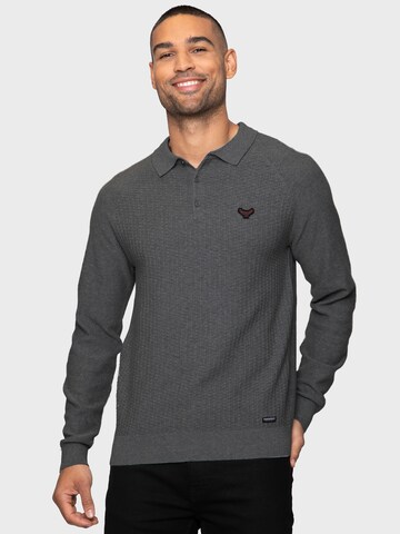 Threadbare Pullover 'Thorton' in Grau: predná strana