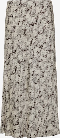 COMMA Rok in Beige: voorkant