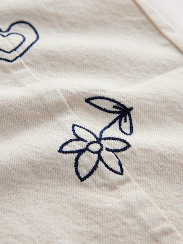 Next Barrel Jeans in Weiß