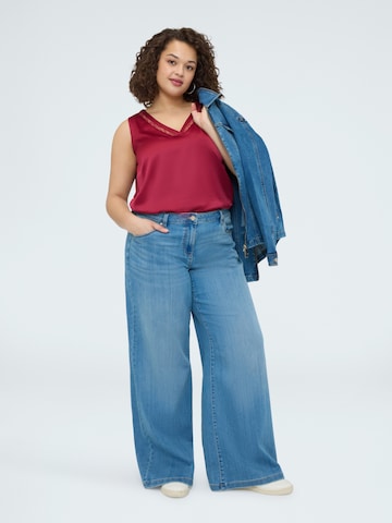 Top di Fiorella Rubino in rosso