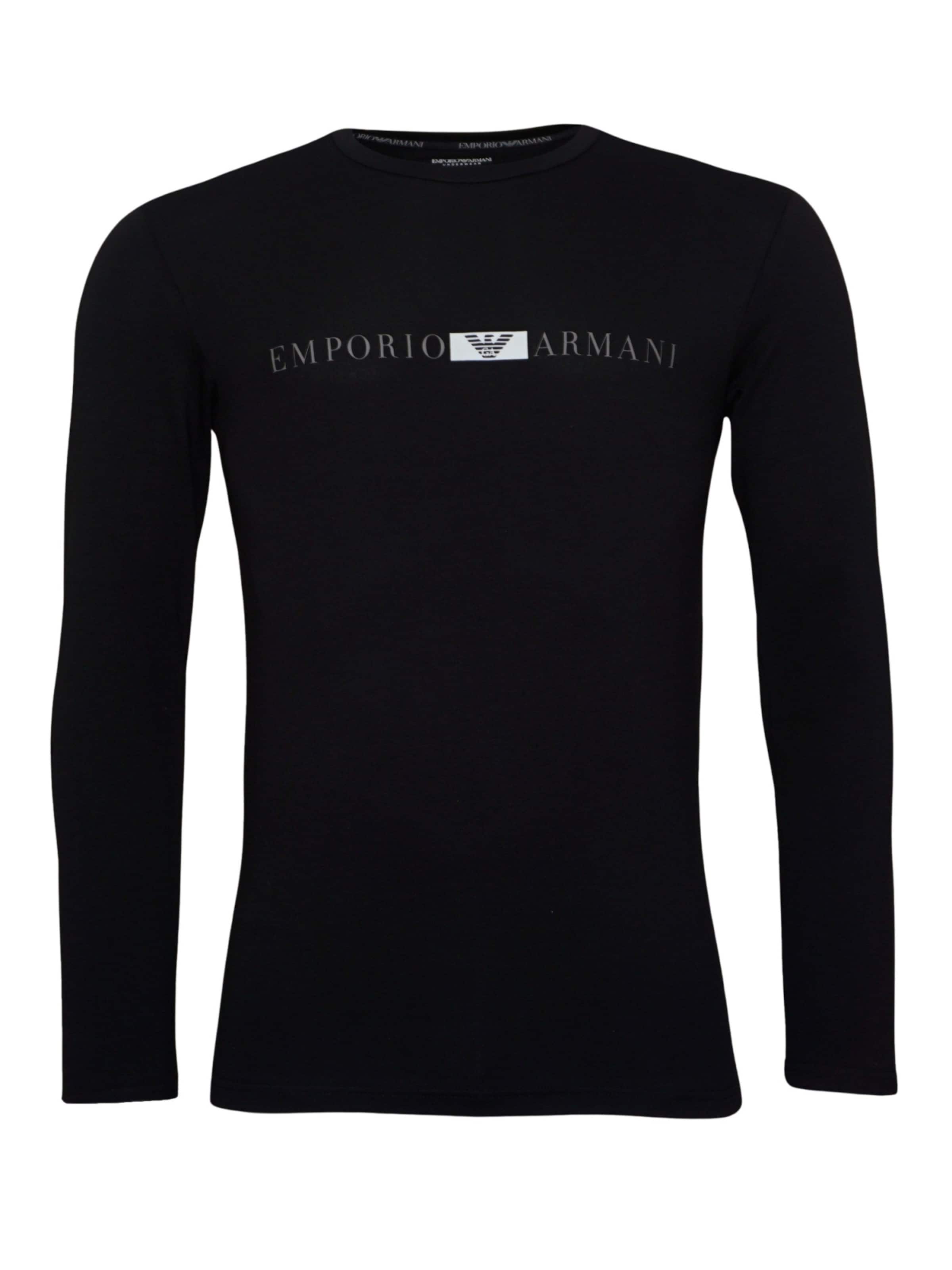 Emporio Armani Shirt in Black: front