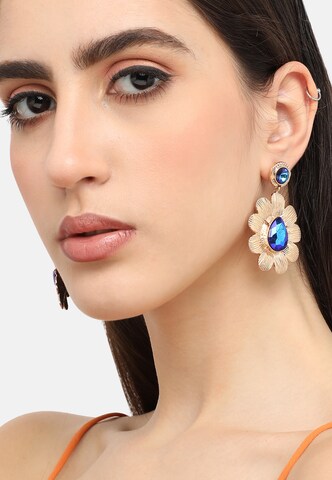 Boucles d'oreilles SOHI en or : devant