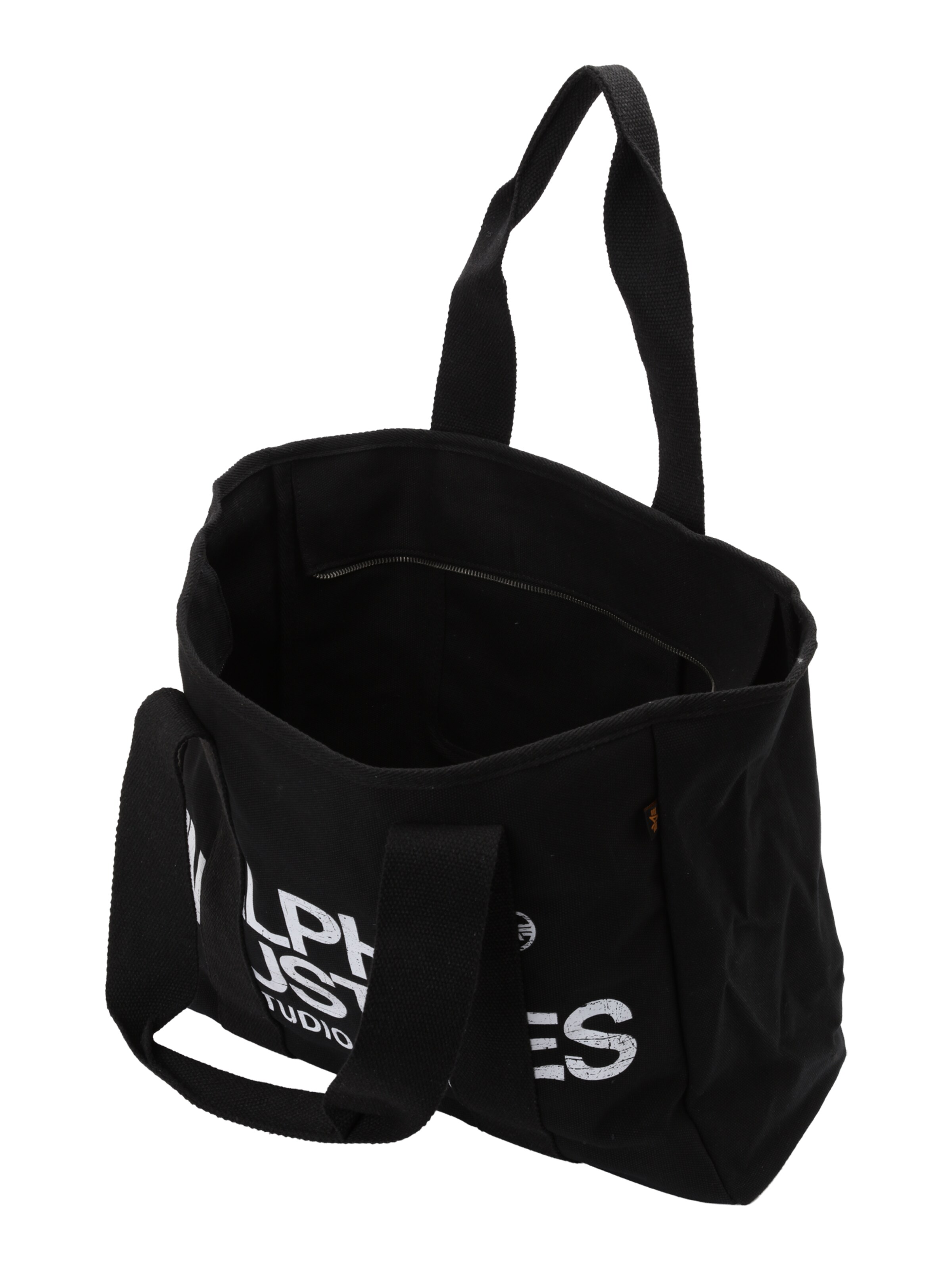 ALPHA INDUSTRIES Shopper 'Studio' in Black