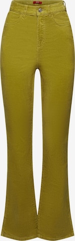 ESPRIT Flared Pants in Green: front