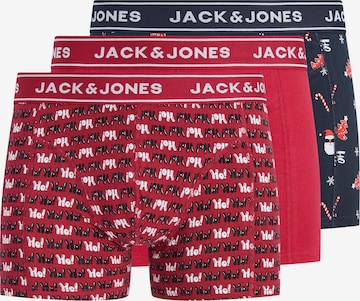 JACK & JONES Bokserishortsit 'JACEDDIE XMAS' värissä sininen: etupuoli